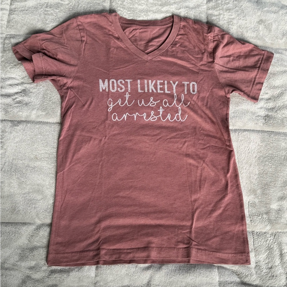 ⚠️Bridesmaids Mauve Graphic Tee⚠️